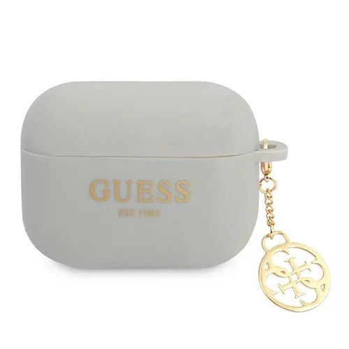 Guess GUAPLSC4EG silikoninis dėklas AirPods Pro, pilkas image 3
