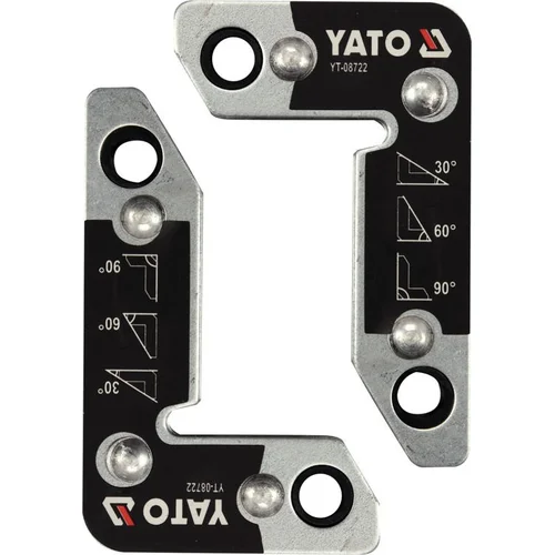YATO YT-08722 L tipo magnetiniai laikikliai, 25 kg, 2 vnt. image 2