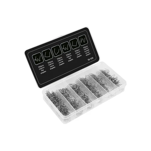 NEO TOOLS 19-159 Plastikinės kabės rinkinys 600 vnt. image 1