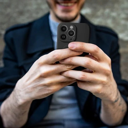 SILIKONO MAG COVER dėklas Samsung A26, juodas image 3