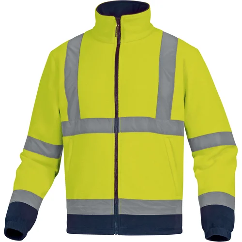 DELTAPLUS ZENITH darbo džemperis L Fluorescent orange-Navy blue image 3