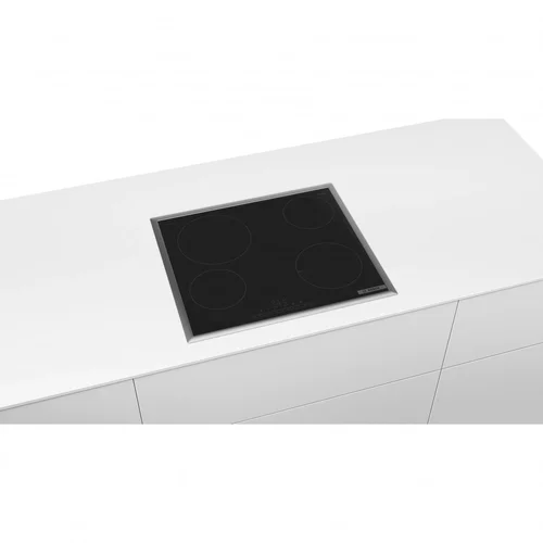 Bosch PKE645FP2E Įmontuojama elektrinė kaitlentė 60 cm Juoda image 3