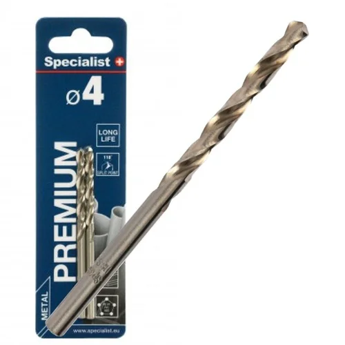 Metalo grąžtas SPECIALIST+ Premium, 4mm 2vnt. image 1