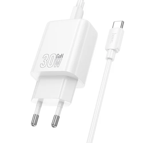 Hoco N62 USB-C įkroviklis 30 W, baltas image 2