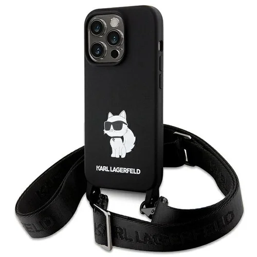 Karl Lagerfeld KLHCP15XSCBSCNK dėklas iPhone 15 Pro Max, juodas image 1