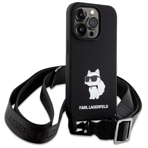 Karl Lagerfeld KLHCP15XSCBSCNK dėklas iPhone 15 Pro Max, juodas image 3