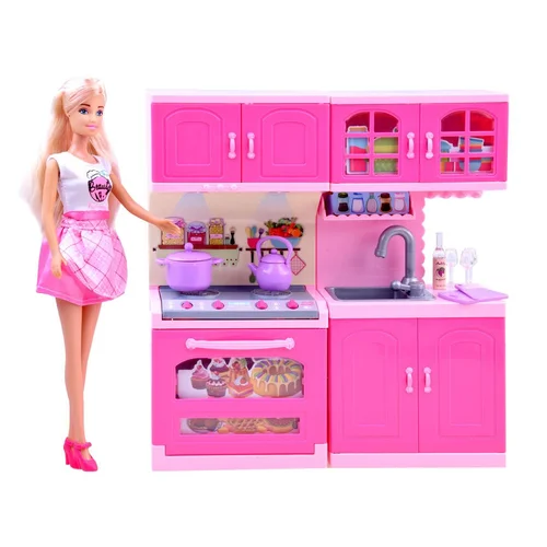 Anlily ZA2462 lėlė su virtuvės baldais, 30 cm image 1
