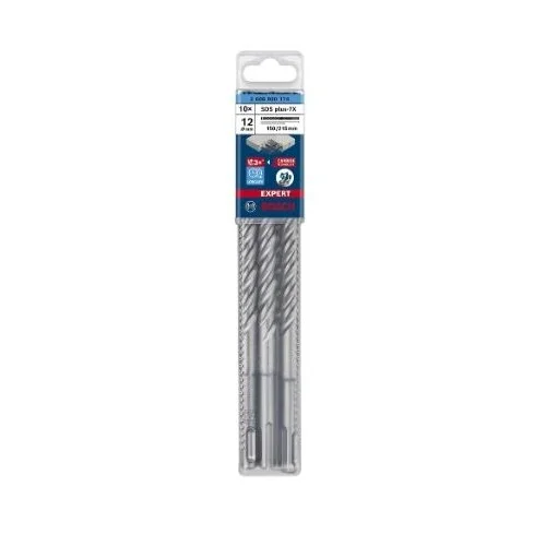Bosch SDS-plus grąžtas betonui 12x150x215mm, 10 vnt. 2608900174 image 1