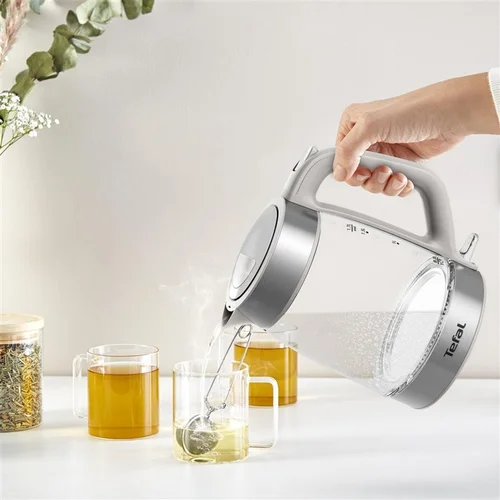 Tefal KI605B30 Elektrinis virdulys 1.7 L Balta/Sidabro image 3