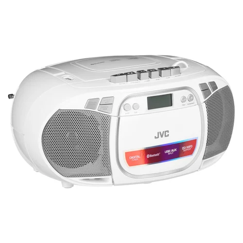 JVC RC-E451W nešiojamas CD grotuvas, baltas image 3