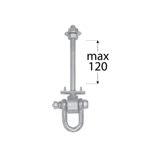 Domax MHD120 8855, Pilka, 120 mm x 12 mm image 2