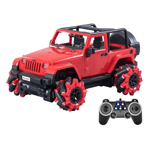 Double Eagle Jeep E348-003 1:16 RC automobilis, raudonas image 2