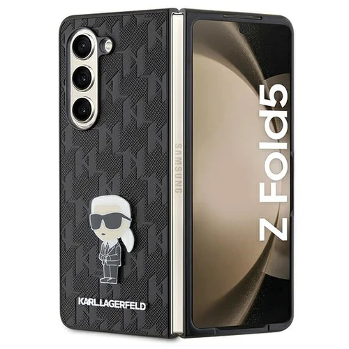 KARL LAGERFELD KLHCZFD5SAPKINPK dėklas Samsung Galaxy Z Fold 5, juodas image 1