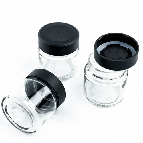 SILWY FM-125-BCS-SM magnetiniai indeliai, 125 ml, su juostele BLACK image 3
