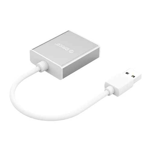 Orico UTH USB-A 3.0 į HDMI adapteris, sidabrinis image 2