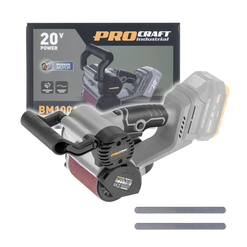 ProCraft Industrial BM100A Akumuliatorinis cilindrinis šlifuoklis 80x100 mm image 1