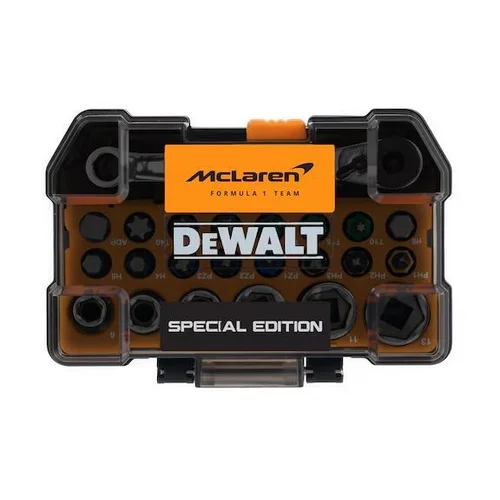 Sukimo antgalių rinkinys DeWalt x McLaren, 24 vnt. image 1