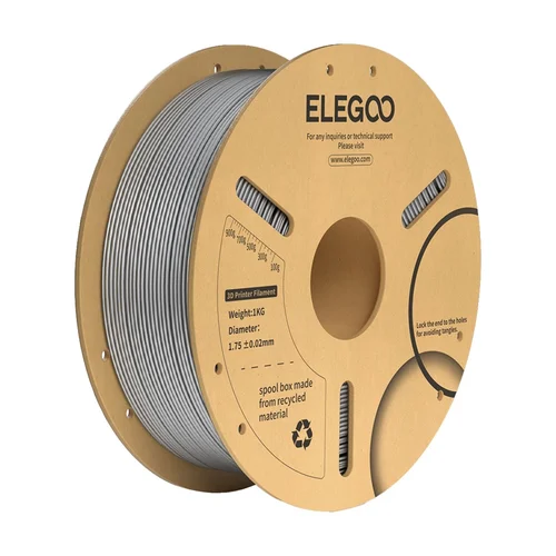 ELEGOO PLA+ 1 kg žvaigždžių pilkas filamentas image 2