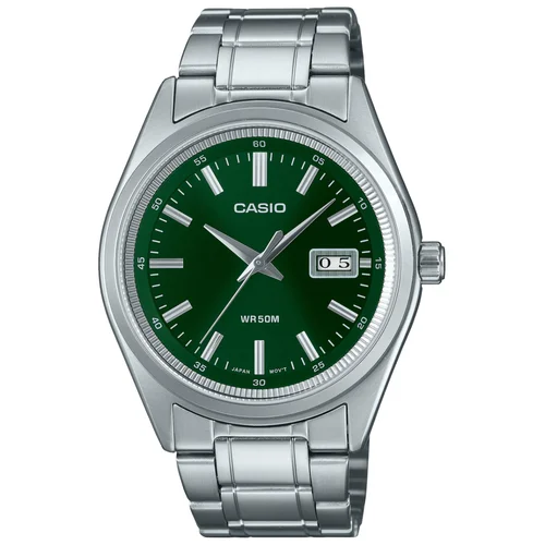 Casio MTP-B180D-3A vyriškas laikrodis, žalias image 1