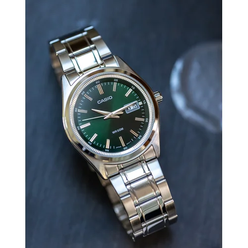 Casio MTP-B180D-3A vyriškas laikrodis, žalias image 3