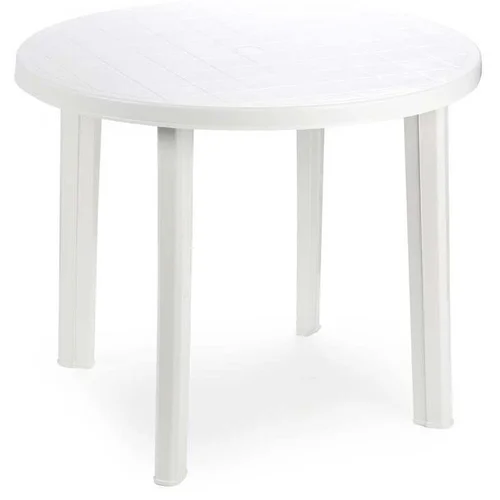 Diana TONDO 90600 Lauko stalas Ø90×72 cm Baltas image 1