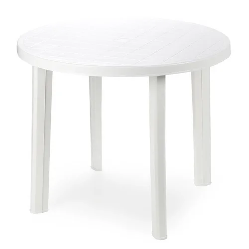 Diana TONDO 90600 Lauko stalas Ø90×72 cm Baltas image 2