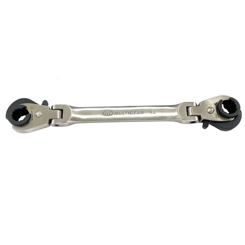 ELLIENT TOOLS raktas su lanksčia terkšle vamzdeliams 9 x 10 mm L=186 mm image 1