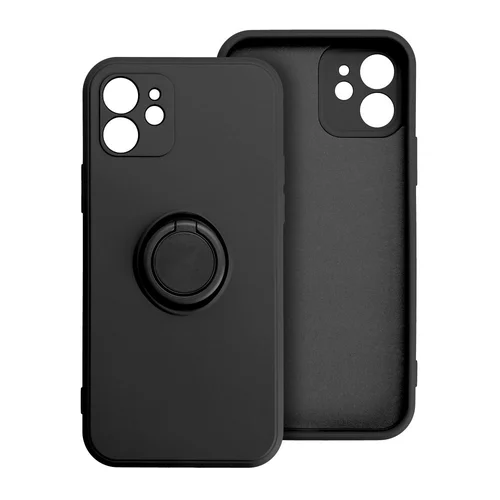 Dėklas su žiedu iPhone 16 Pro, juodas image 1