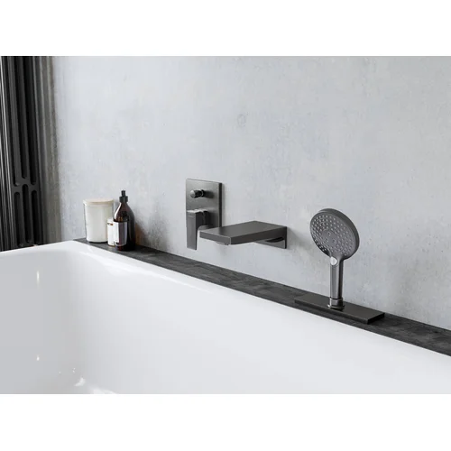 Hansgrohe 28010340 Apdailos komplektas rankiniam dušui Brushed Black Chrome image 2