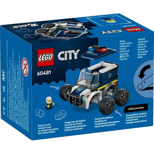 LEGO City policijos sunkvežimis 60481, 71 vnt. image 2