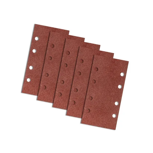 GRAPHITE Velcro švitrinis popierius 93 x 185 mm, K60, 5 vnt., su skylutėmis image 2