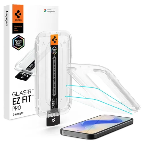 Spigen Glas.tR EZ Fit Pro, 2 vnt. stiklo apsauga Google Pixel 10A image 1