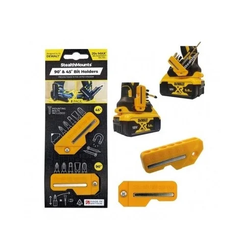 StealthMounts BH-DW-4590-YLW 45° laikiklis Dewalt XR image 1