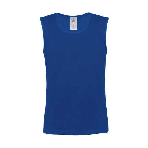 Vyriški B&C TM200 be rankovių marškinėliai 2XL Royal Blue image 3