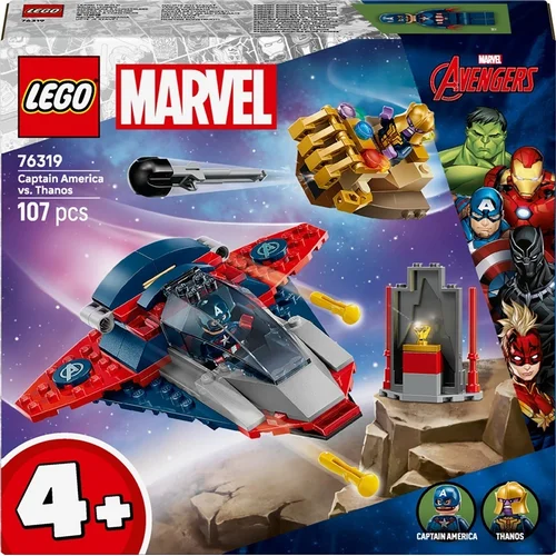LEGO Marvel Captain America vs. Thanos 76319, 107 pcs image 1