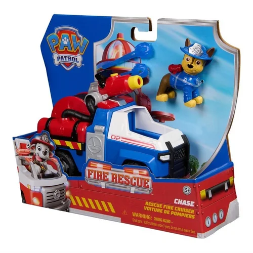 Paw Patrol Fire Rescue Chase 6072641 žaislinė figūrėlė image 3