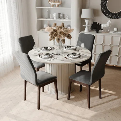 RAVO valgomojo kėdė, riešutas, Riviera 97 image 2
