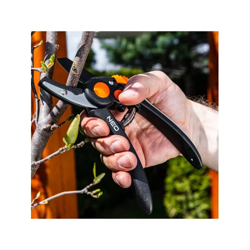NEO Anvil Secateurs 200 mm, 18 mm karpymo skersmuo image 3
