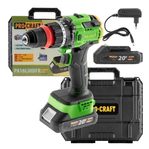 ProCraft PA18LiH DFR – 80 Nm, 20 V, 2 Ah image 1