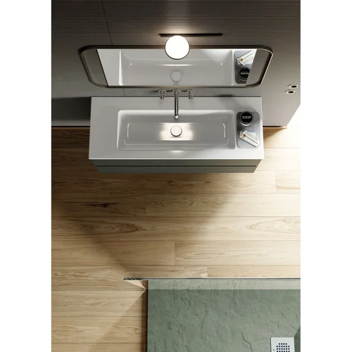 GSI Pura 82x46 Extraglaze® be skylės praustuvas image 2