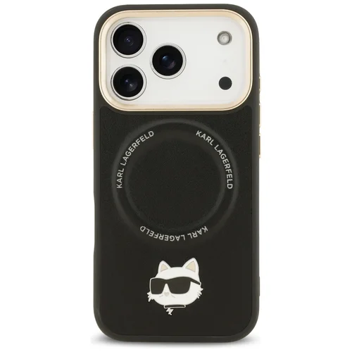 Karl Lagerfeld Choupette MagSafe dėklas iPhone 17 Pro, juodas image 3