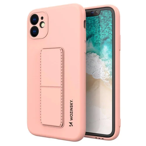 Wozinsky Kickstand Case dėklas Samsung Galaxy A32 5G, rožinis image 1