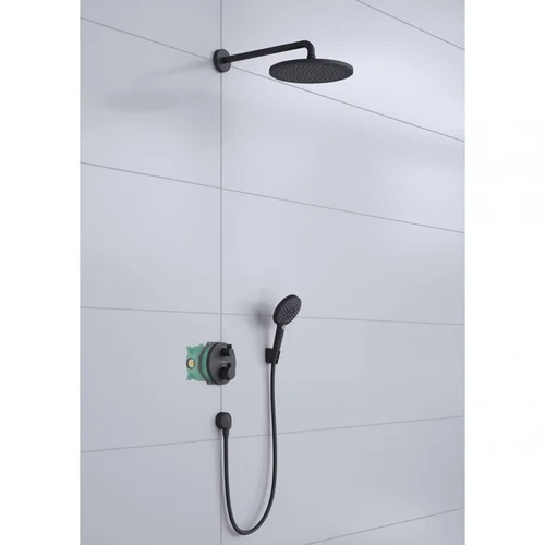 Hansgrohe Croma potinkinė dušo sistema juodos matinės spalvos image 3