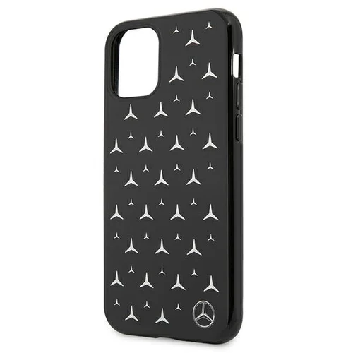 Mercedes-Benz Silver Stars dėklas iPhone 11/XR, juodas image 3
