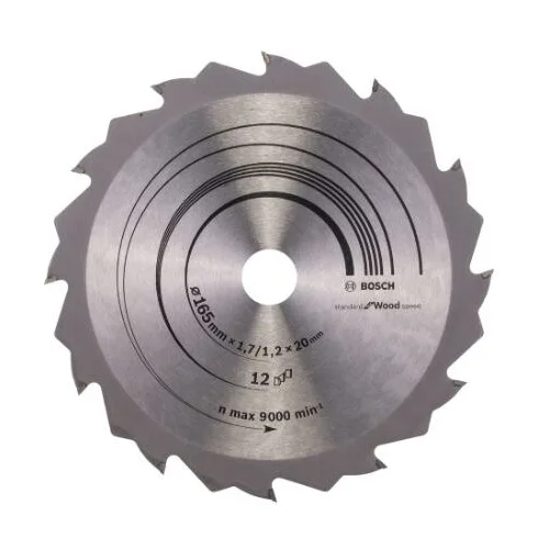 Bosch SPEEDLINE WOOD Pjovimo diskas medienai, 165x20/16 mm image 1