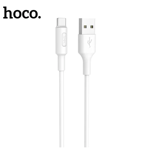 Hoco X25 Type-C 1.0m USB kabelis baltas image 2