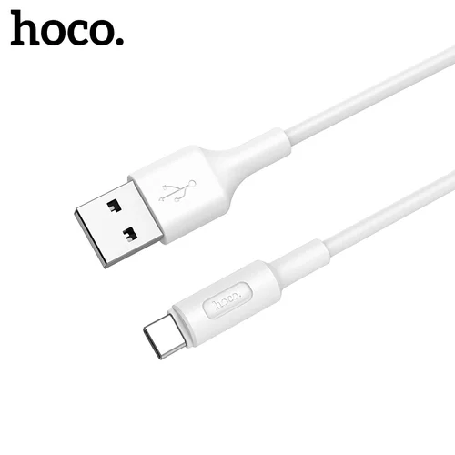 Hoco X25 Type-C 1.0m USB kabelis baltas image 3