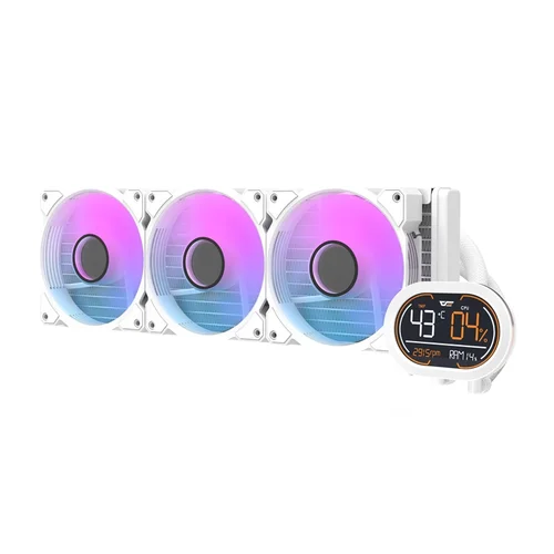 Darkflash DH360D 360 mm baltas CPU vandens aušintuvas image 3