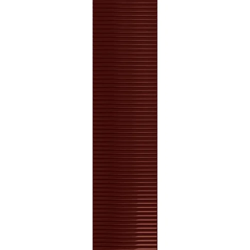 Tubadzin Groove burgundy 1 gloss 29,8x7,8 cm image 1