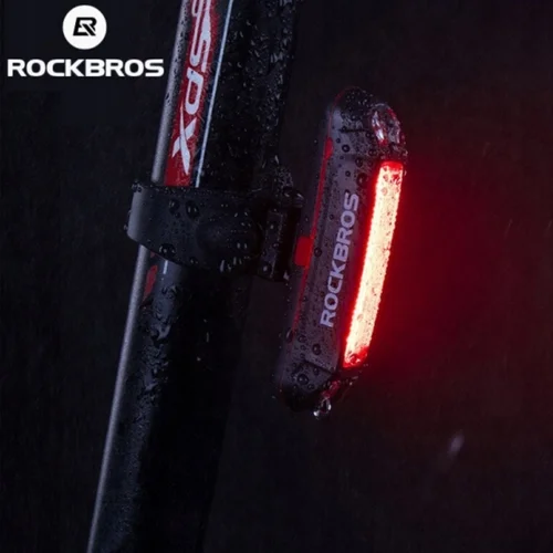Rockbros A54BK galinis dviračio žibintas, juodas image 3